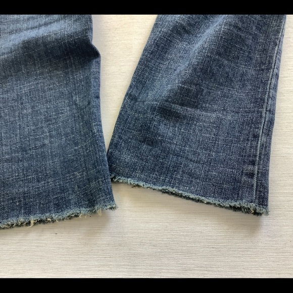 Cropped frayed leg jeans - Picture 4 of 6